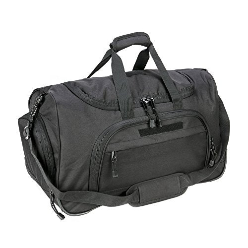 Gym Duffel Bag for Men Sports Duffel Bag with Shoe Compartment (BLACK-Model B) - color: BLACK-Model B