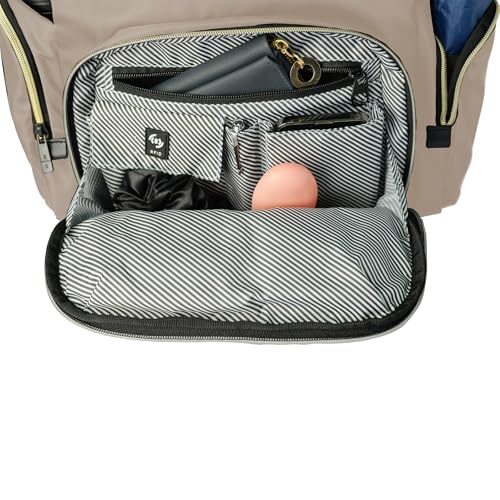 Kenneth Cole REACTION Sophie Backpack, Taupe, 15" Laptop - color: Taupe, size: 15" Laptop without Carry-On