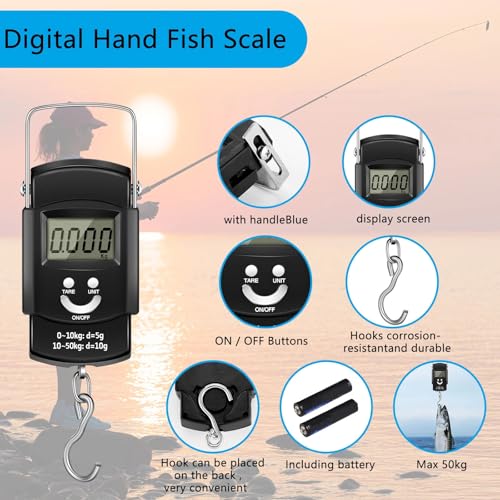 WinnerWhy 484 Pcs Fishing Tools Accessories Kit Include Fish Backpack Fish Hook Lures Hook Remover Lip Gripper for Men Women Fishing Gifts(Camouflage) - color: Camouflage