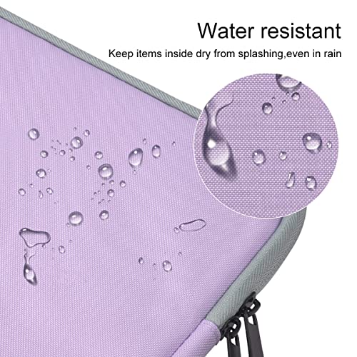 Laptop Sleeve 17 inch Laptop Bag for HP Lenovo Dell ASUS Acer Chromebook 17, HP Pavilion 17, ASUS Vivobook 17, Acer Nitro 5 17, Dell Inspiron 17, Lenovo IdeaPad 17.3 Computer Waterproof Case(Purple) - color: Purple