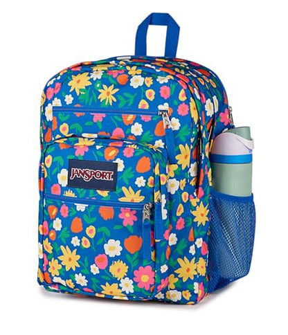 JanSport Laptop Backpack - Computer Bag with 2 Compartments, Ergonomic Shoulder Straps, 15” Laptop Sleeve, Haul Handle - Flower Market - color: Flower Market