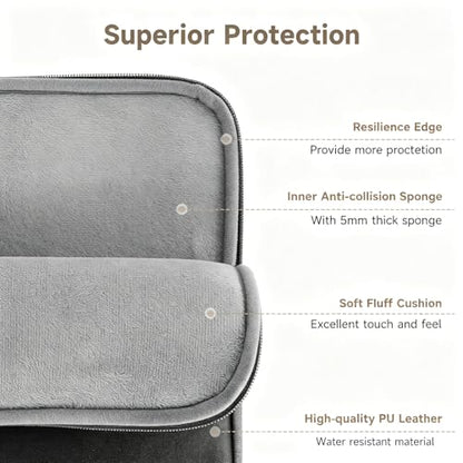 Laptop Case 13.3 inch, 13-13.3 inch Laptop Sleeve Compatible with MacBook Air M4 M3 M2 M1 2025-2018 / Pro M2 M1 2025-2016, HP Dell ASUS Lenovo Acer, Water-Resistant Computer Case Bag - color: Gray&Black Color Blocking, size: 13-14 inch