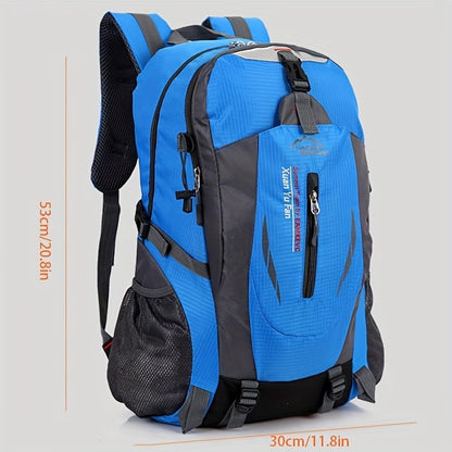 Hiking Backpack, 20L Small Camping Backpack, Ultralight Hiking Daypack for Men Women Travel Cycling Camping Outdoor, Blue - color: Blue