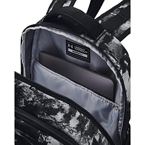 Under Armour Unisex Hustle 5.0 Backpack - color: (018) Black / Black / White