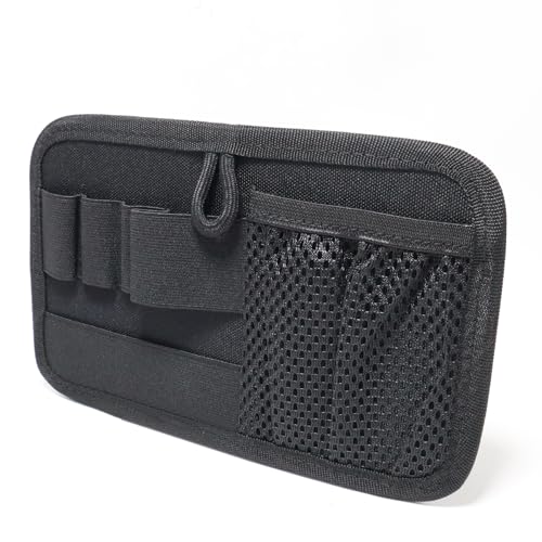 2 Pack Backpack Organizer Insert Tactical Bag Modular Pack Insert Organizer Utility Accessories Admin Panel Hook and Loop Fasteners for Packs Backpack or Messenger Bags - color: Black 1Pc