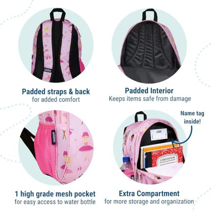 Wildkin 15 Inch Backpack for Kids, Ballerina - color: Ballerina