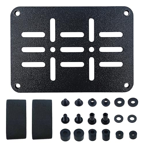 DEERCO Molle Hook and Loop Panel Insert-Tactical Bag Organizer Insert for Kydex Holster,Mag Carrier,Knife sheaths,Flashlight,Tourniquet and More - size: Medium