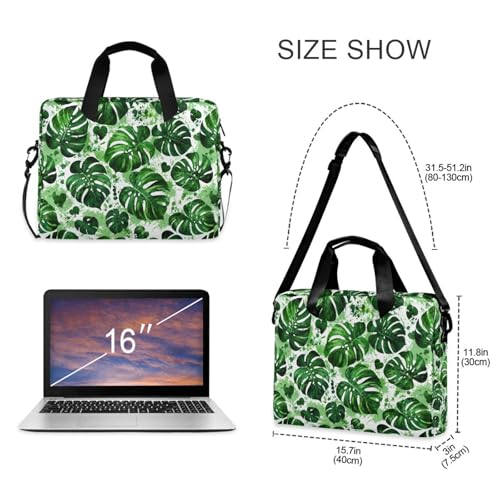 JIPONI Laptop Bag For Women Men, 15.6 16 IN Tote Work bags, Briefcase Messenger Computer Case 01 - color: Multi 3