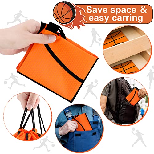 Tanlade 24 Pcs Drawstring Bags Cinch Sack Candy Drawstring Bag Goodie Favor Bags Supplies Gifts for Sports Party Men Women(Basketball,10 x 12 Inch) - size: 10 x 12 Inch, style: Basketball