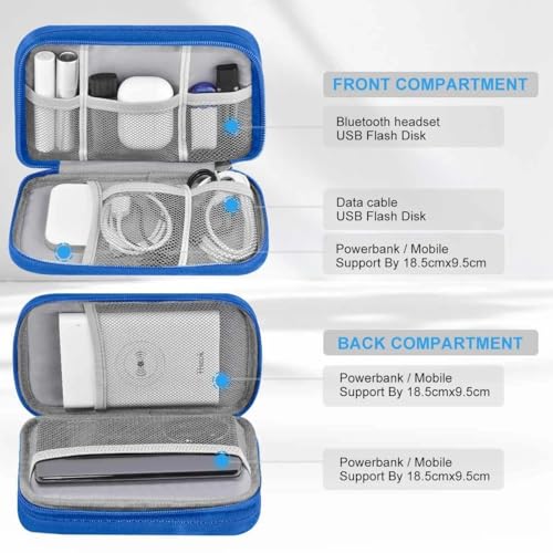 ZINMARK Slim Expandable Laptop Backpack with Small Case for 15-16 inch Notebooks,Water Resistant Computer Bag for College Business for Men Women，Black Blue - color: Black Blue