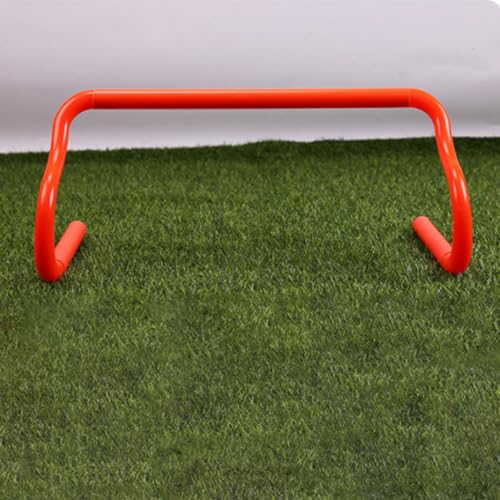 OSALADI 3pcs Detachable Athletic Speed Training Hurdles Orange Agility Training Equipment for Soccer Football Track Field Plyometric Drills