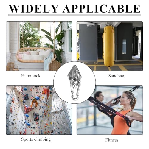 Wall Mount for Resistance Bands, Workout Anchors Wall Resistance with Hook for Fitness Bands, Space Saving Workout Equipment for Home Gym Weight Straps Suspension Training Exercise - style: 6 Pack