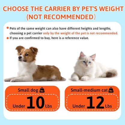 Petskd Top-Expandable Pet Carrier 18x11x11 Inches Delta American United Airline Approved, Soft-Sided Carrier for Small Cats and Dogs with Locking Safety Zippers and Anti-Scratch Mesh(Grey) - color: Grey, size: 18.0"L x 11.0"W x 11.0"H