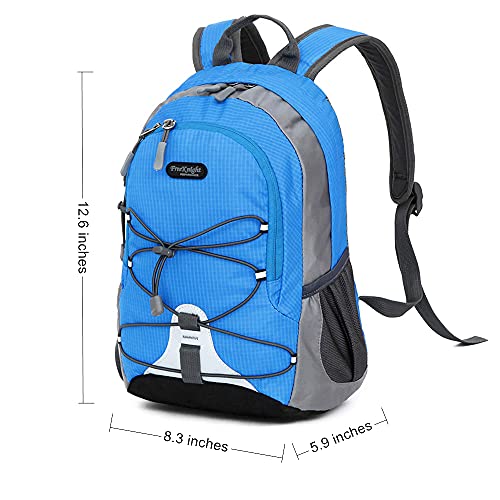 Bseash 10L Small Hiking Backpack for Kids Ages 3-6 Girls Boys Under 4 feet - color: Blue