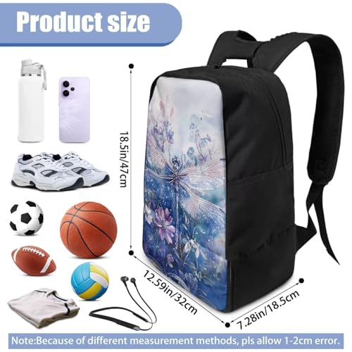 Basketball Backpack With Separate Ball Compartment And Shoes Fit Basketball Volleyball Football - color: Dragonfly