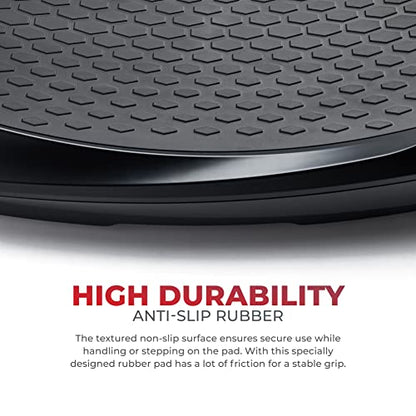 Sunny Health & Fitness Fitboard Vibration Platform Exercise Machine with Multiple Speed Settings and Vibration Modes for Multipurpose Workouts - size: 4D