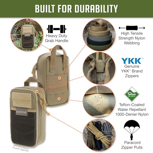 Maxpedition Skinny Pocket Organizer - color: Khaki
