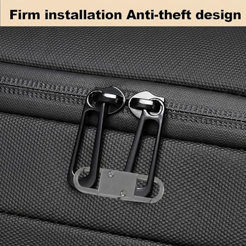 MILAKE 10 Pcs Premium Anti-Theft Zipper Lock, Small Clips for Bags, Backpacks, Purses, Luggage, Zipper Pull Replacement, Durable Multi-Color Set for Travelers, Hikers, and Daily Commuters (Gray) - color: gray