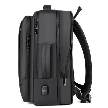 Kamlui Laptop Backpack for Men 17 inch Travel Large Capacity Hiking Computer Bag Grey - color: Grey288