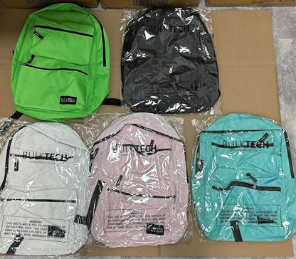 500 Pack Bulk Backpacks, Wholesale 17-Inch Lightweight Bookbags for Kids, Adults, School, Classroom, Travel, Gym Supplies with 1 Large, 2 Small Pocket, Perfect for Events, Corporate Bundles, Mix - size: 500 Pack