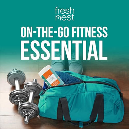 Fitness Equipment Wipes - Cleaning Wipes for Yoga Mats, Pilates Studios, Gyms, Peloton & Cycle Bikes, Spas - Fragrance-Free Wipes Surface Cleaning for Home, Office, Gym 75-Count - size: 75 Count (Pack of 1)