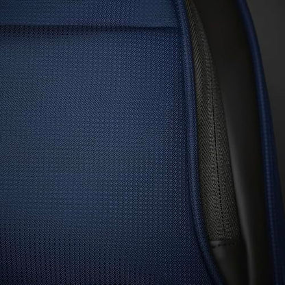 Solo New York Ambition Backpack – Stylish 17.3" Laptop Backpack with Tablet Pocket, Organizer Section, Padded Back & Straps – Perfect for Professionals & Travel (Navy)