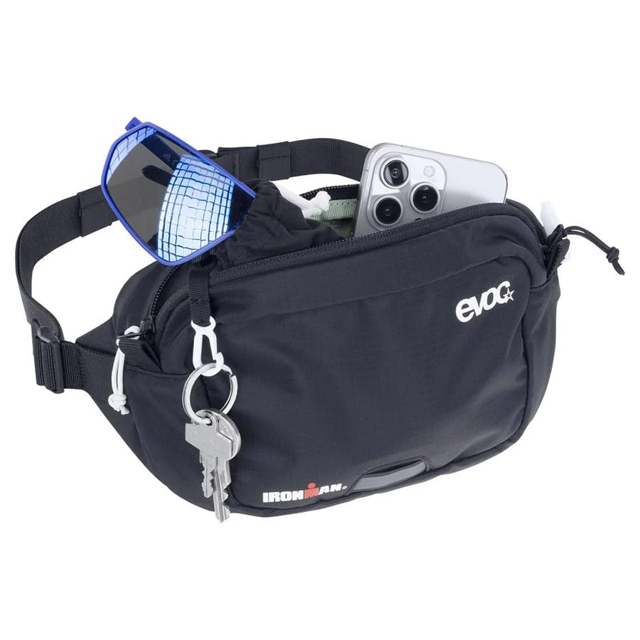 EVOC Sling Bag Backpack - Durable Black Urban Cycling & Casual Transport, Lightweight, Ergonomic, Compact for Active Lifestyle