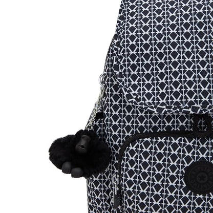 Kipling Women's City Pack Mini Backpack, Lightweight Versatile Daypack, Durable and Water-Resistant - color: Signature Print, size: 10.75''L x 11.5''H x 5.5''D