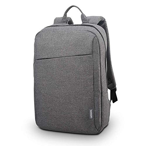 Lenovo Casual Laptop Backpack B210 - 15.6 inch - Padded Laptop/Tablet Compartment - Durable and Water-Repellent Fabric - Lightweight - Grey - color: Grey, size: 15.6 inch, style: B210
