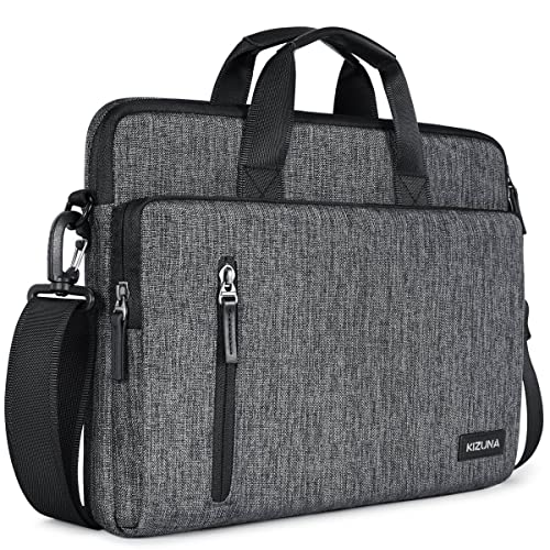 KIZUNA Laptop Bag Case 17 Inch Computer Shoulder Sleeve Briefcase for LG gram 17 2022 /Dell G7/17.3" HP ProBook 470/Lenovo Ideapad 700/DELL Precision 7710/Predator PH717-71-746,Grey - color: Grey, size: 17 Inch