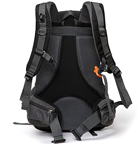 Diamond Candy Waterproof Hiking Backpack for Men and Women, Lightweight Day Pack for Travel Camping | Waterproof - color: Gray