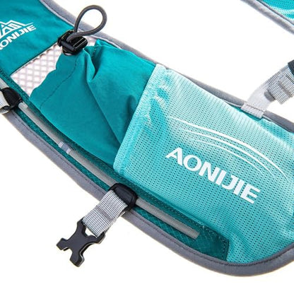 AONIJIE Hydration Vest Pack Backpack 5L 5.5L Marathoner Running Vest Race Hydration for Women and Men Trail Run Hiking Jogging - color: Rose Red +1.5L