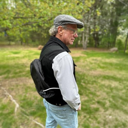 LVAD BACKPACK with HEARTMATE CONTROLLER POCKET & TWO BATTERY POCKETS┃LV117