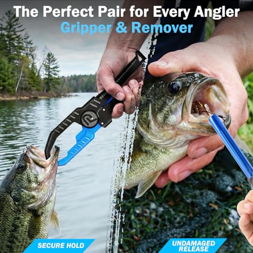 PLUSINNO Fishing Backpack with Fishing Gear Fishing Net, Waterproof Tackle Backpack with Rod Holders, Tackle Box, Lures, Tools, Pliers & Accessories, Fish Gifts for Men - color: Fishing Backpack with Fishing Net