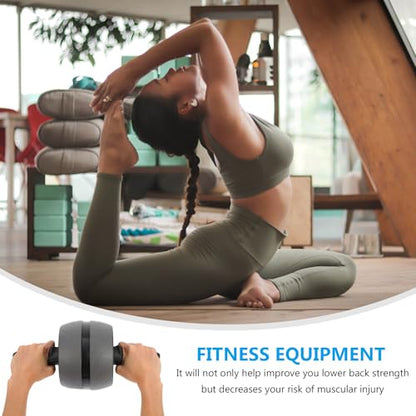 Wakauto Ab Roller Wheel Fitness Roller Core Training Exercise Wheel for Home Gym with Automatic Rebound Suitable for Men and Women Abdominal Workout