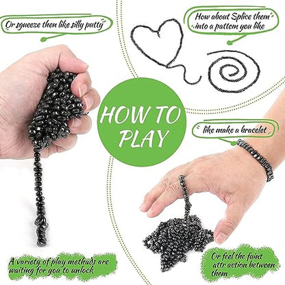 1000pcs Fidget Toys Adults ，Sensory Toys， Desk Fidgets Toys for Office Stress/Anxiety Relief (1000 PCS) - size: 1000 PCS (Black)