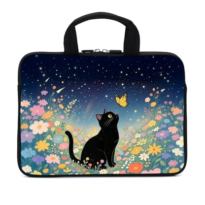AMARY14 15 15.4 15.6 inch Laptop Handle Bag Computer Protect Case Pouch Holder Notebook Sleeve Neoprene Cover (Cat) - color: Cat