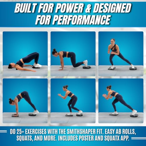 FIT Ab Squat Roller (FIT Ab Squat Roller+Super Pad)