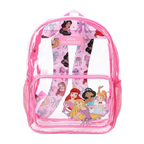 Disney Princesses Kids' Clear PVC 16" Backpack