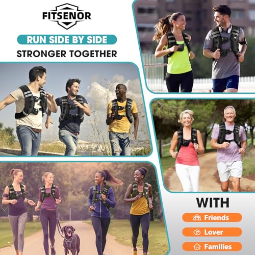 Weighted Vest for Men Women Walking, 6lb/8lb/12lb/16lb/20lb/30lb Strength Training Weight Vests with Phone Pocket, Comfortable Weighted Vest for Running Men, Rucking, Weight Loss, Gym Accessories - size: 6 lb