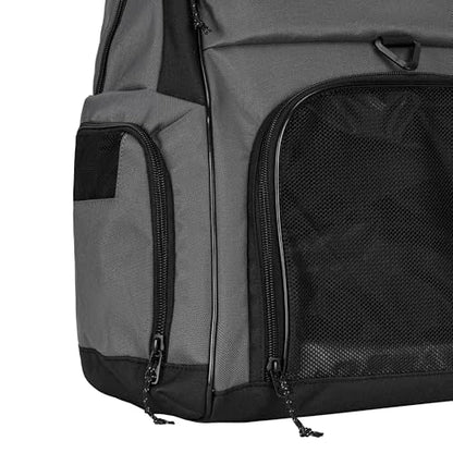 PUMA Pitch Ball Backpack with Front Mesh Ball Compartment & Ventilated Shoe Pocket - color: Castlerock