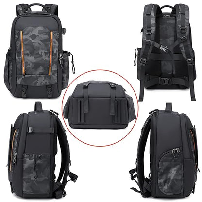 Camera backpack photographer Camera Backpack Waterproof Large for DSLR Cameras Backpacks for Photographers Camera Backpack for Women Men Outdoor Black