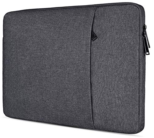 17 inch Laptop Case Computer Sleeve for HP Envy 17/Pavilion 17/Omen 17, Acer Predator 17/Aspire 17, Dell Inspiron 17, Lenovo Ideapad 17, Water-Resistant Shockproof 17.3 inch Laptop Carrying Bag - color: Space Grey, size: 17.3 inch