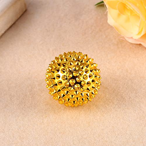 Spiky Massage Ball, 1 Pair 32mm Acupressure Ball, Hand Massage for Pain Pressure and Stress Relief