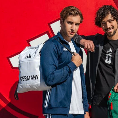 adidas Stadium Sackpack – Drawstring Backpack for Sports, Small Gym Bag, 13L - color: Germany