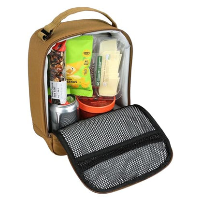 Carhartt Insulated Lunch Cooler For Men and Women, Fully Insulated Lunch Pale for Everyday Use, Carhartt Brown - color: Carhartt Brown