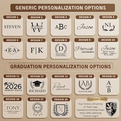 Graduation Gifts, Personalized Leather Toiletry Bag for Men, High School College Masters Degree Gift for Him, Groomsmen, Husband, Dad, Boyfriend, Birthday, Anniversary, Wedding, Father Day Gifts - color: Graduation Gifts