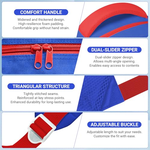 School Backpacks for Boys - Gamer Boys Backpack for Kids Teens, Multifunctional Bookbag for Elementary Middle School Students, 17″ Video Game Travel Bag Ages 6-18 - color: Red-blue-backpack Only