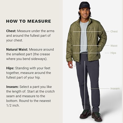 MARMOT Men's Trailway Pant - color: Dark Steel, size: 28 Long