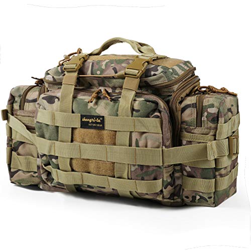 SHANGRI-LA Tactical Range Bag Outdoor Sling Backpack Hiking Fanny Waist Pack - color: Mc